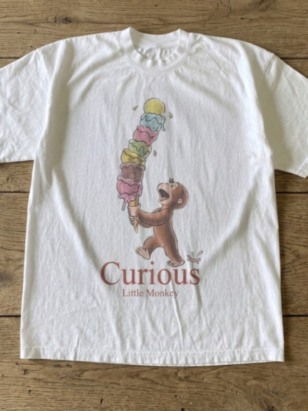 Curious George Little Monkey oversized tee T-Shirt